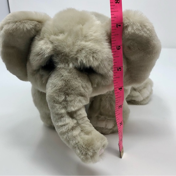 Dakin Gray Elephant Plush Stuffed Animal Lou Rankin Little Friends Hoover Soft - Picture 8 of 8